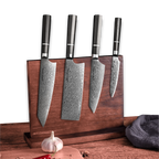 KASAI KOGATANA FIVE | Essential 5 pcs Knife set | 4 Knives with Magnetic Wood Block