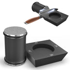 4-Sided Rolling Knife Sharpener Diamond Sharpening Stone Black